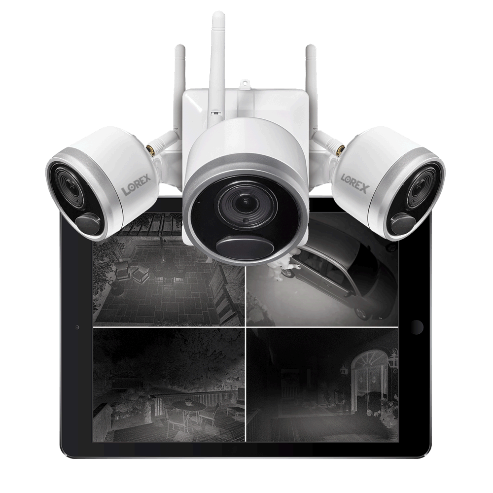 wire-free security camera night vision